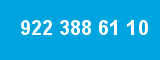 922 388 61 10
